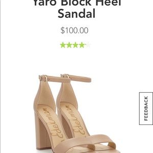 Sam Edelman Yaro Block Heel Sandal